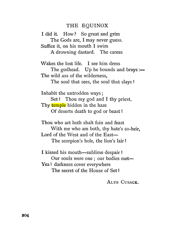 Original scan of The Equinox (Volume I, Number II), PDF page 214