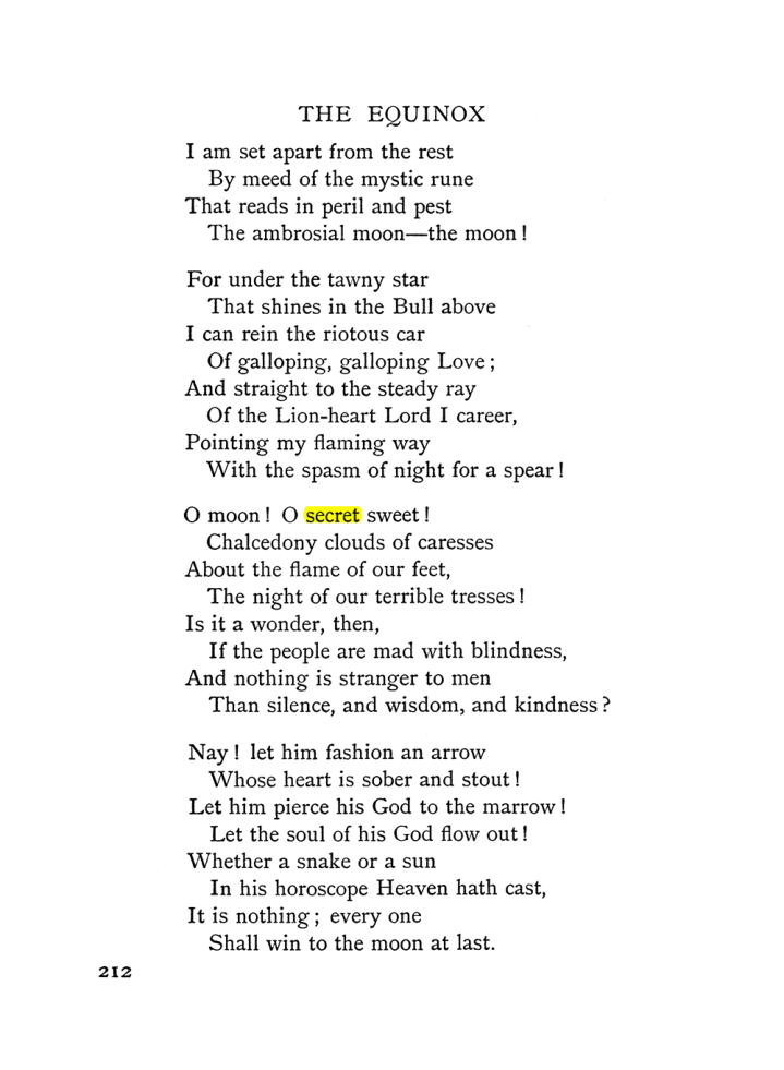 Original scan of The Equinox (Volume I, Number II), PDF page 222