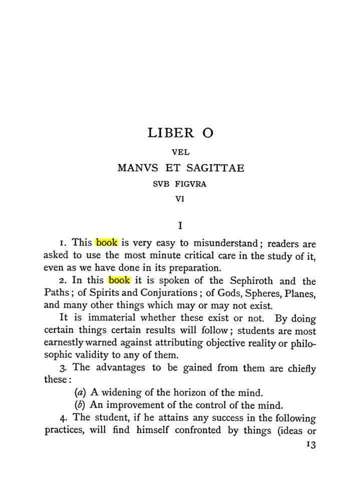Original scan of The Equinox (Volume I, Number II), PDF page 23