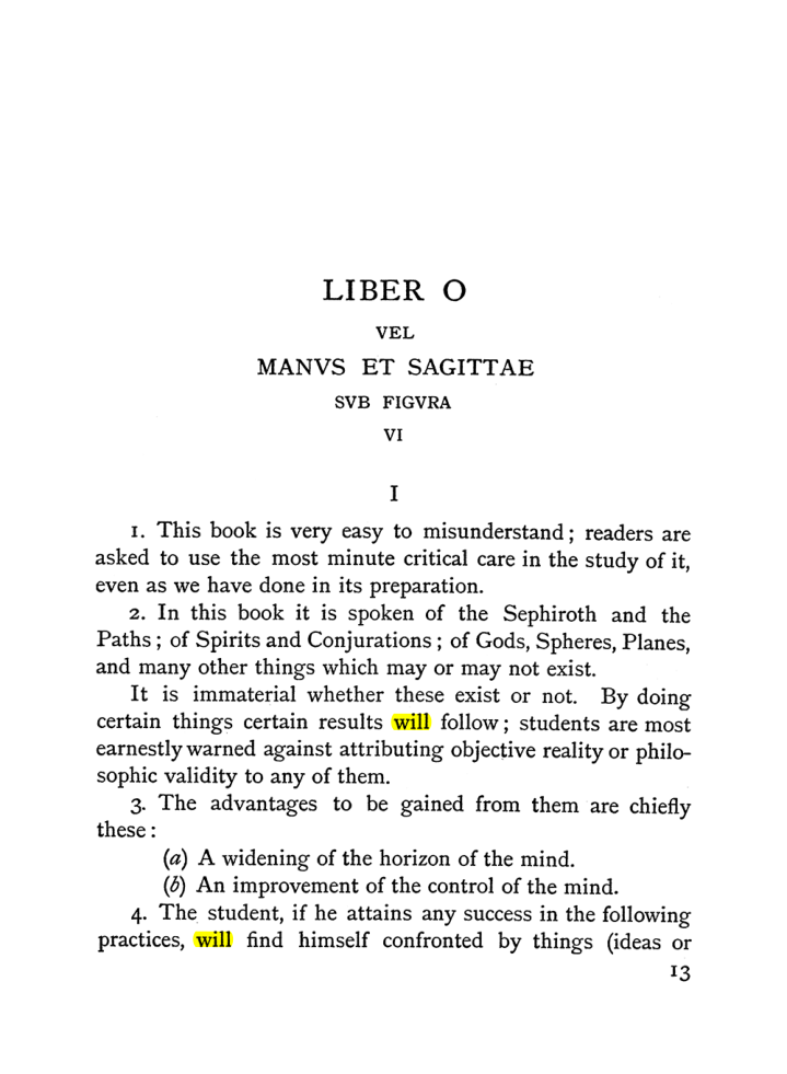 Original scan of The Equinox (Volume I, Number II), PDF page 23