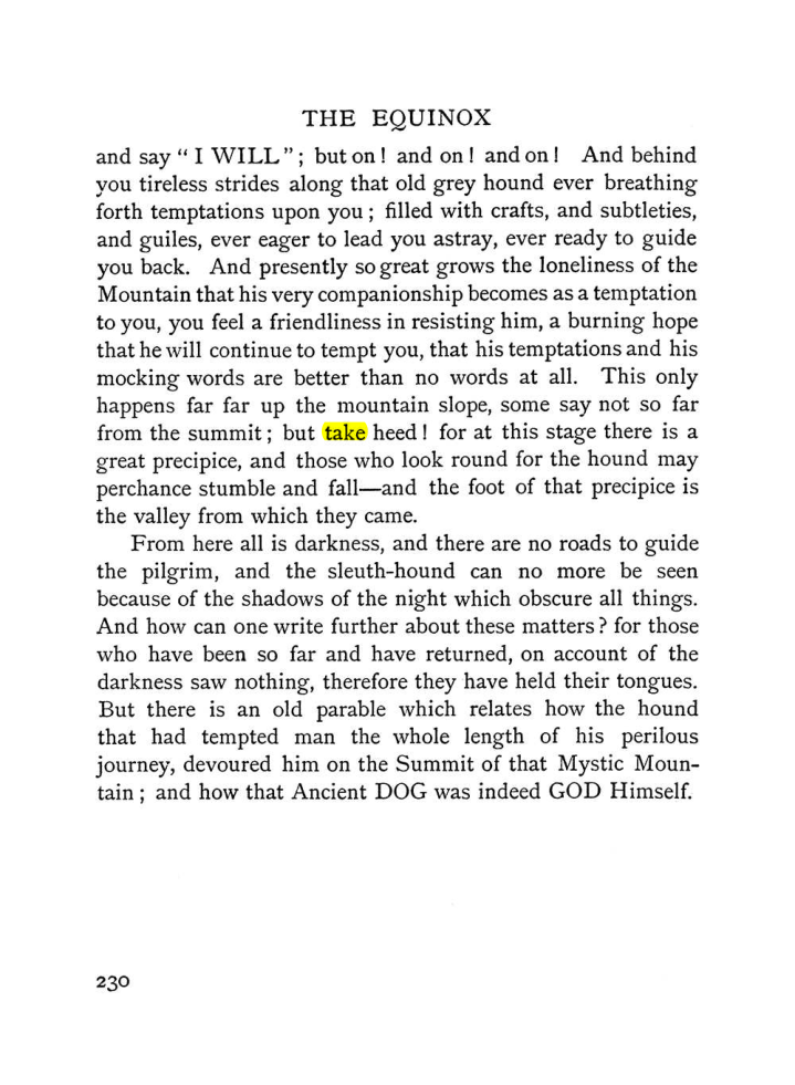 Original scan of The Equinox (Volume I, Number II), PDF page 238