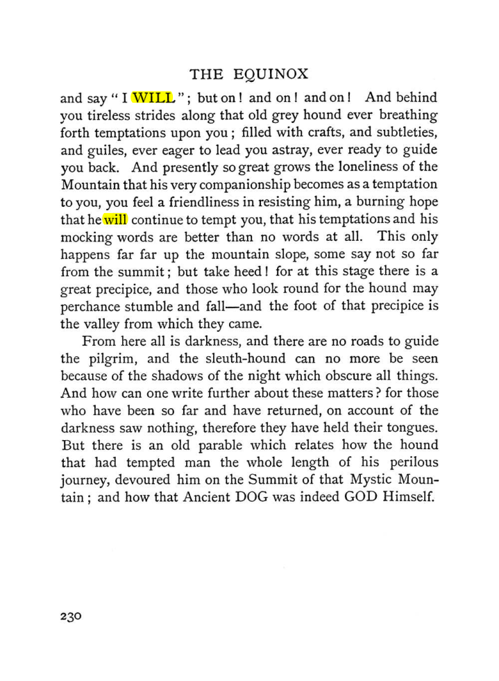 Original scan of The Equinox (Volume I, Number II), PDF page 238