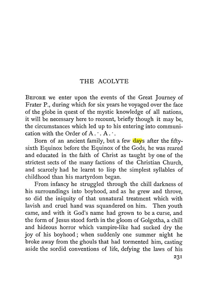 Original scan of The Equinox (Volume I, Number II), PDF page 239