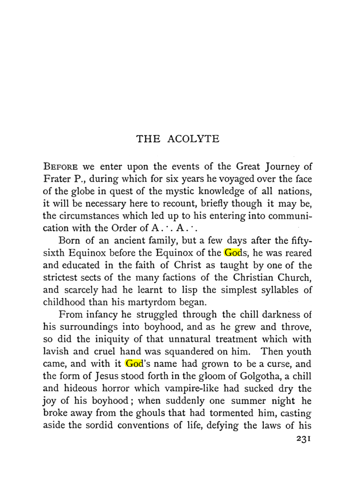 Original scan of The Equinox (Volume I, Number II), PDF page 239