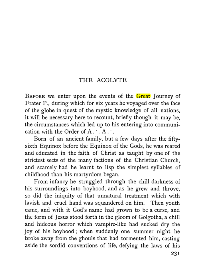 Original scan of The Equinox (Volume I, Number II), PDF page 239