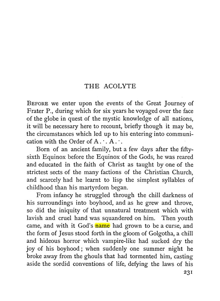 Original scan of The Equinox (Volume I, Number II), PDF page 239