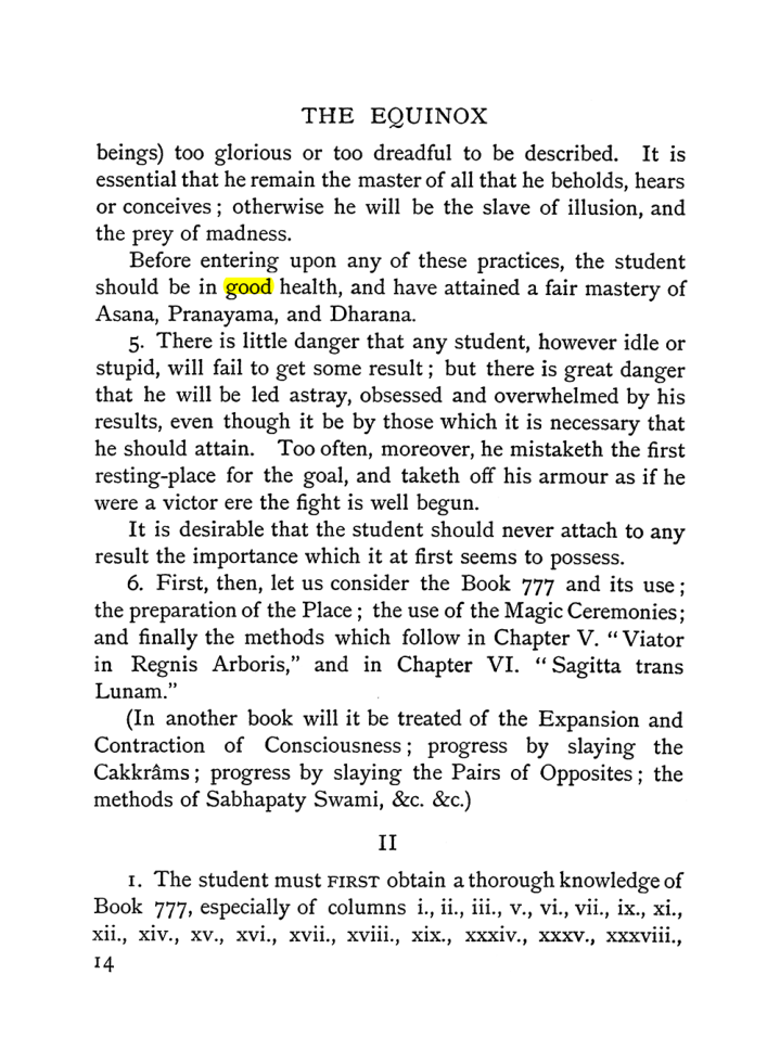 Original scan of The Equinox (Volume I, Number II), PDF page 24