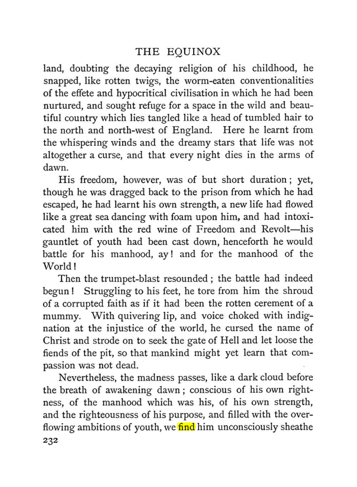 Original scan of The Equinox (Volume I, Number II), PDF page 240