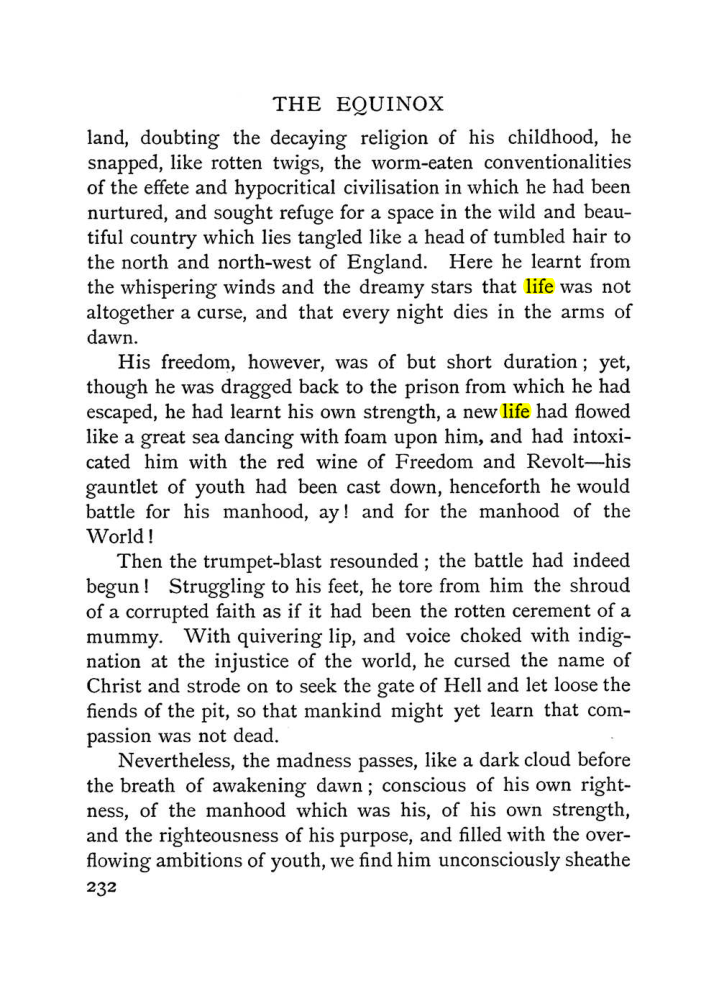 Original scan of The Equinox (Volume I, Number II), PDF page 240