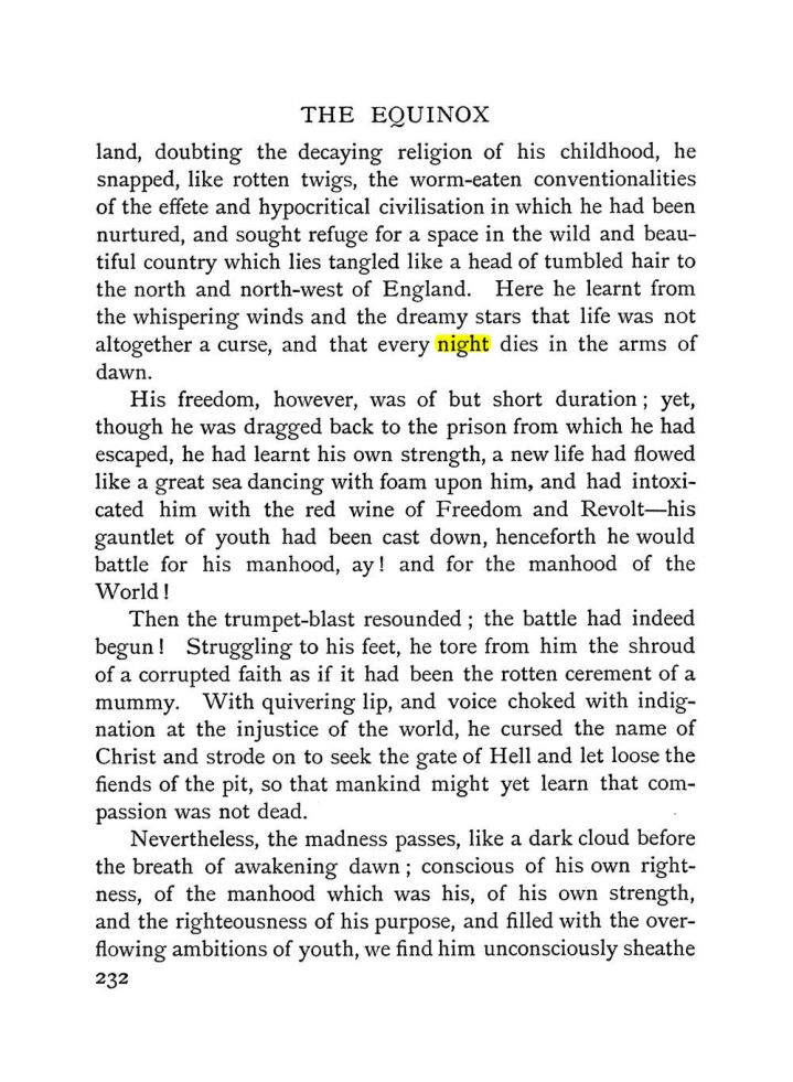 Original scan of The Equinox (Volume I, Number II), PDF page 240