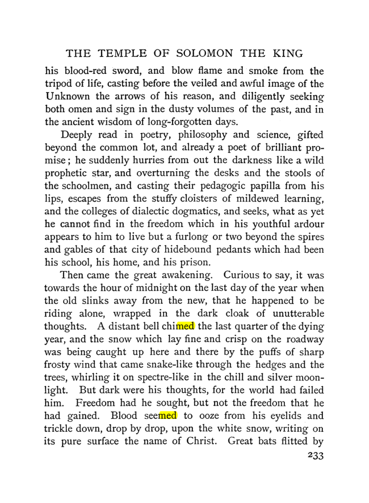 Original scan of The Equinox (Volume I, Number II), PDF page 241