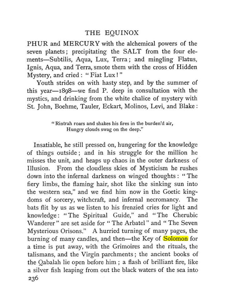 Original scan of The Equinox (Volume I, Number II), PDF page 244