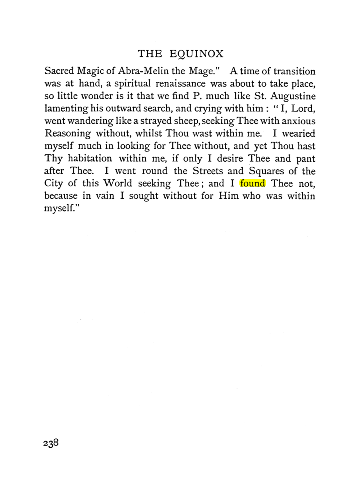 Original scan of The Equinox (Volume I, Number II), PDF page 246