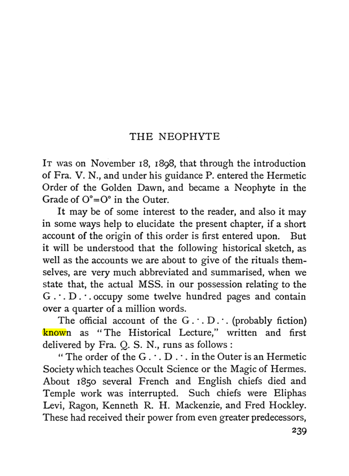 Original scan of The Equinox (Volume I, Number II), PDF page 247