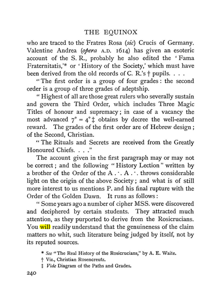 Original scan of The Equinox (Volume I, Number II), PDF page 248