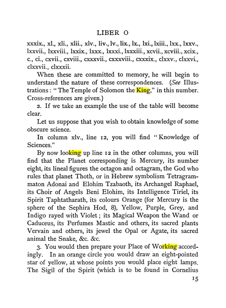 Original scan of The Equinox (Volume I, Number II), PDF page 25