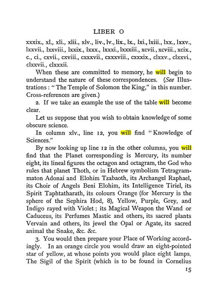 Original scan of The Equinox (Volume I, Number II), PDF page 25