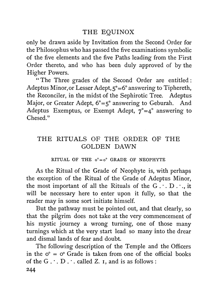 Original scan of The Equinox (Volume I, Number II), PDF page 252