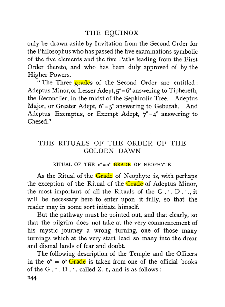 Original scan of The Equinox (Volume I, Number II), PDF page 252