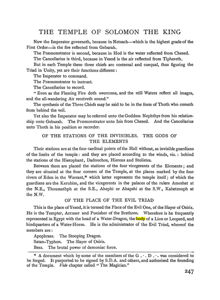Original scan of The Equinox (Volume I, Number II), PDF page 255