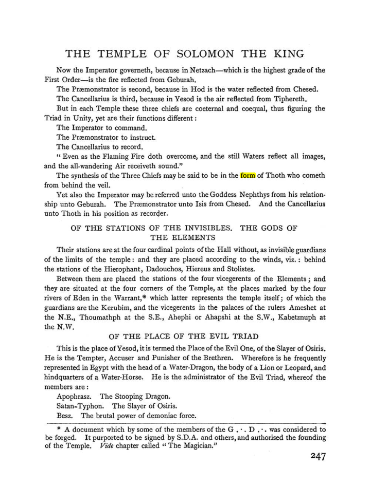 Original scan of The Equinox (Volume I, Number II), PDF page 255