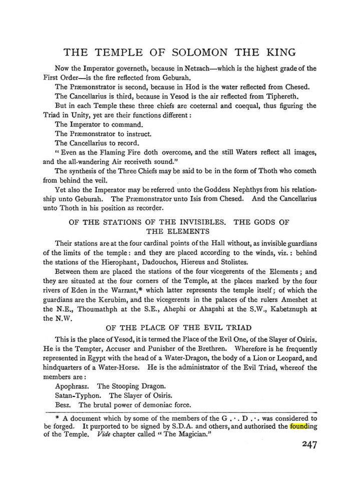 Original scan of The Equinox (Volume I, Number II), PDF page 255