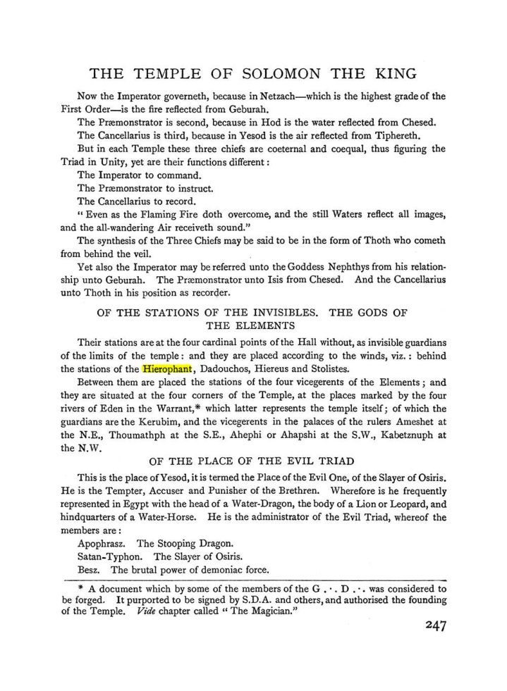 Original scan of The Equinox (Volume I, Number II), PDF page 255