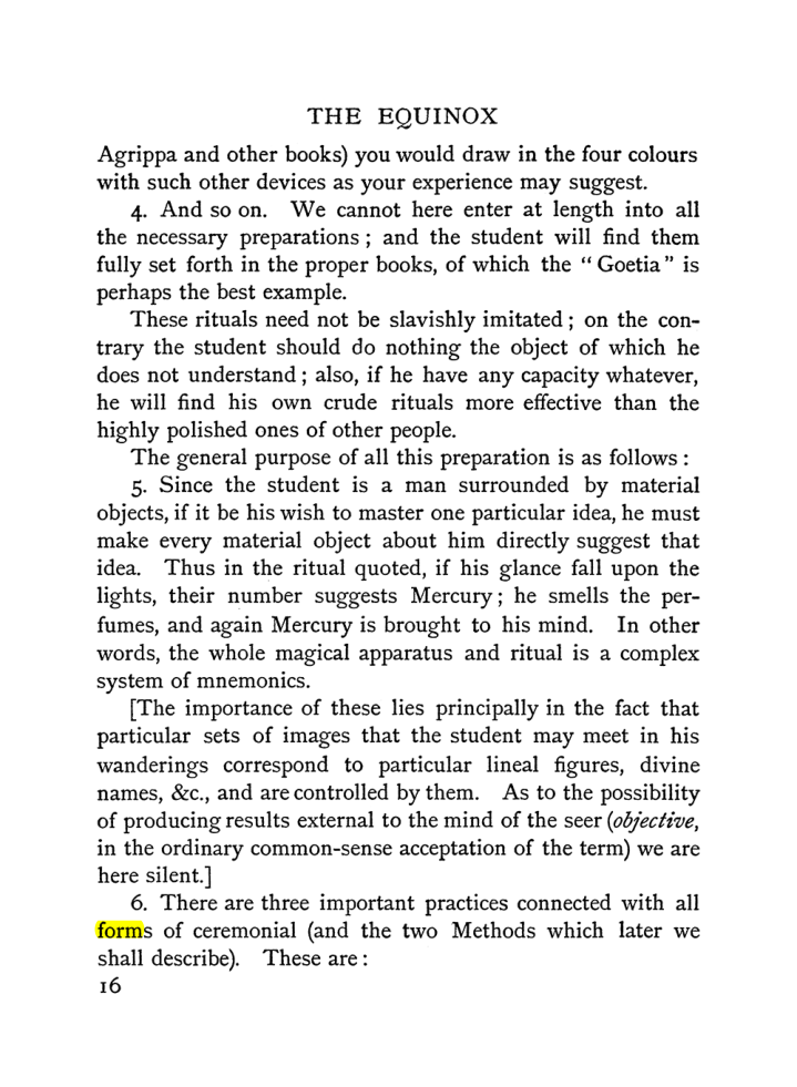 Original scan of The Equinox (Volume I, Number II), PDF page 26