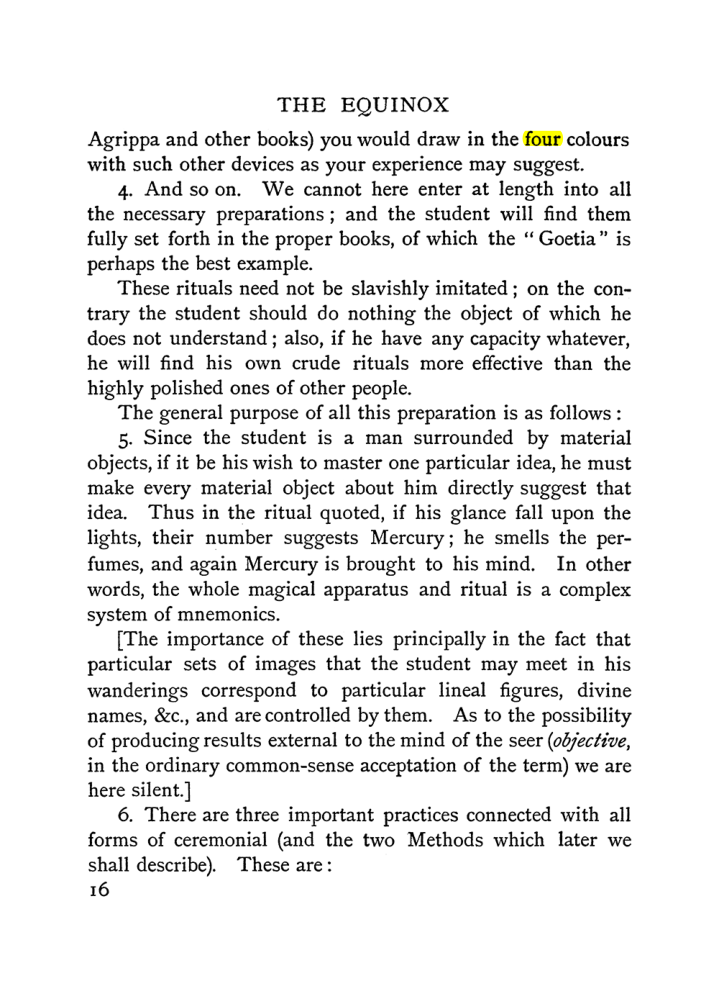 Original scan of The Equinox (Volume I, Number II), PDF page 26