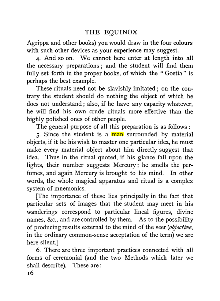 Original scan of The Equinox (Volume I, Number II), PDF page 26