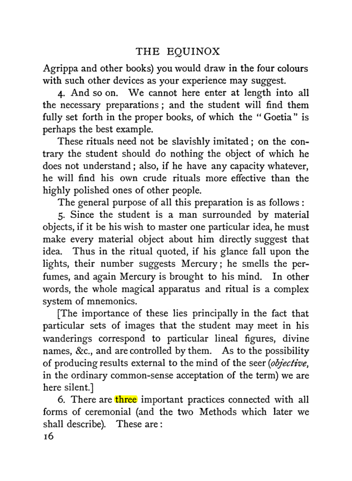 Original scan of The Equinox (Volume I, Number II), PDF page 26