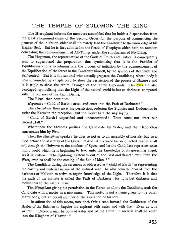 Original scan of The Equinox (Volume I, Number II), PDF page 261