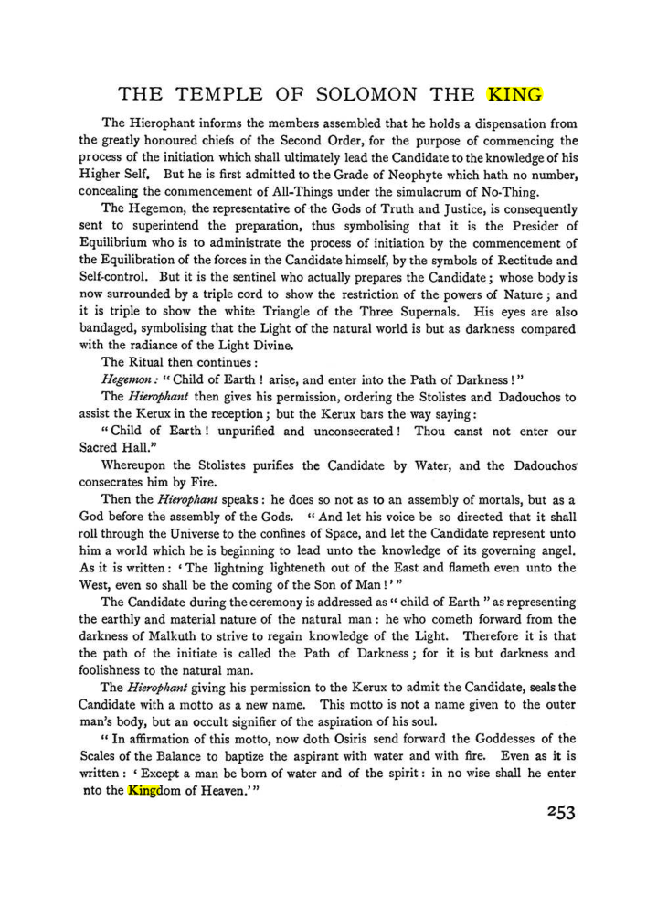 Original scan of The Equinox (Volume I, Number II), PDF page 261
