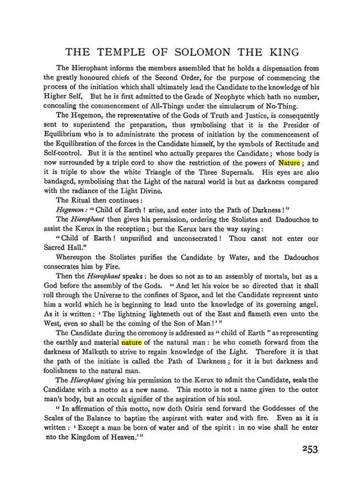 Original scan of The Equinox (Volume I, Number II), PDF page 261