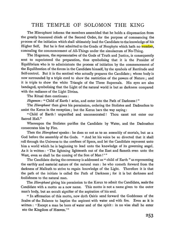 Original scan of The Equinox (Volume I, Number II), PDF page 261