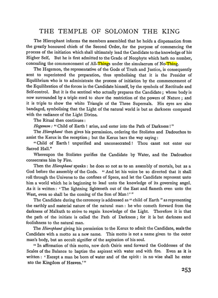 Original scan of The Equinox (Volume I, Number II), PDF page 261