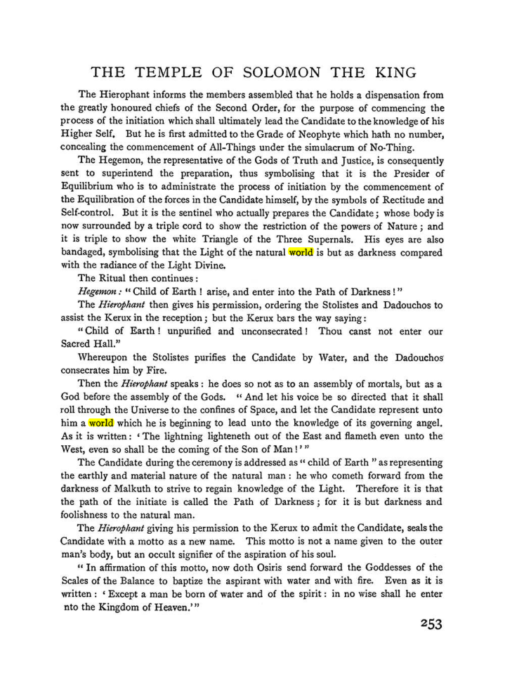 Original scan of The Equinox (Volume I, Number II), PDF page 261
