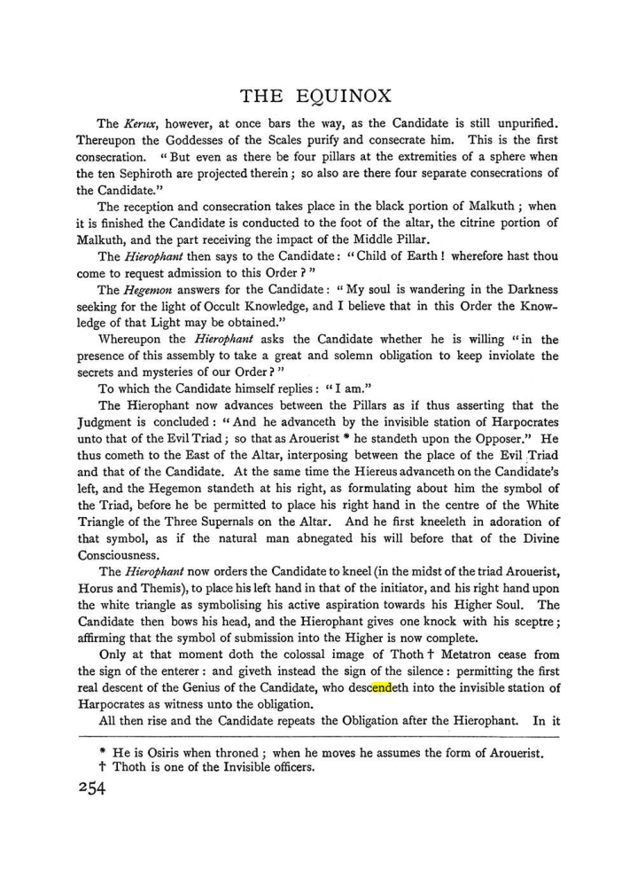 Original scan of The Equinox (Volume I, Number II), PDF page 262
