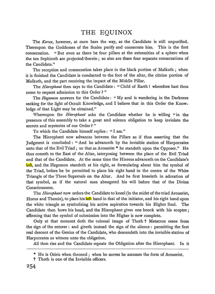 Original scan of The Equinox (Volume I, Number II), PDF page 262