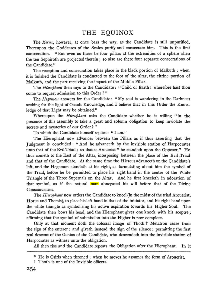 Original scan of The Equinox (Volume I, Number II), PDF page 262