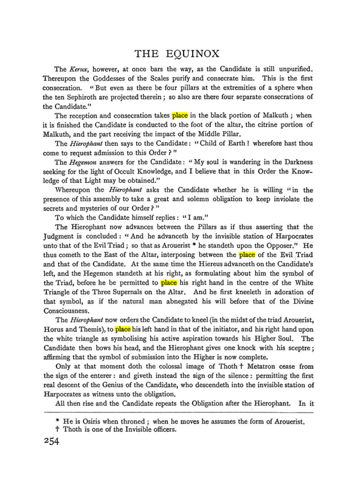 Original scan of The Equinox (Volume I, Number II), PDF page 262