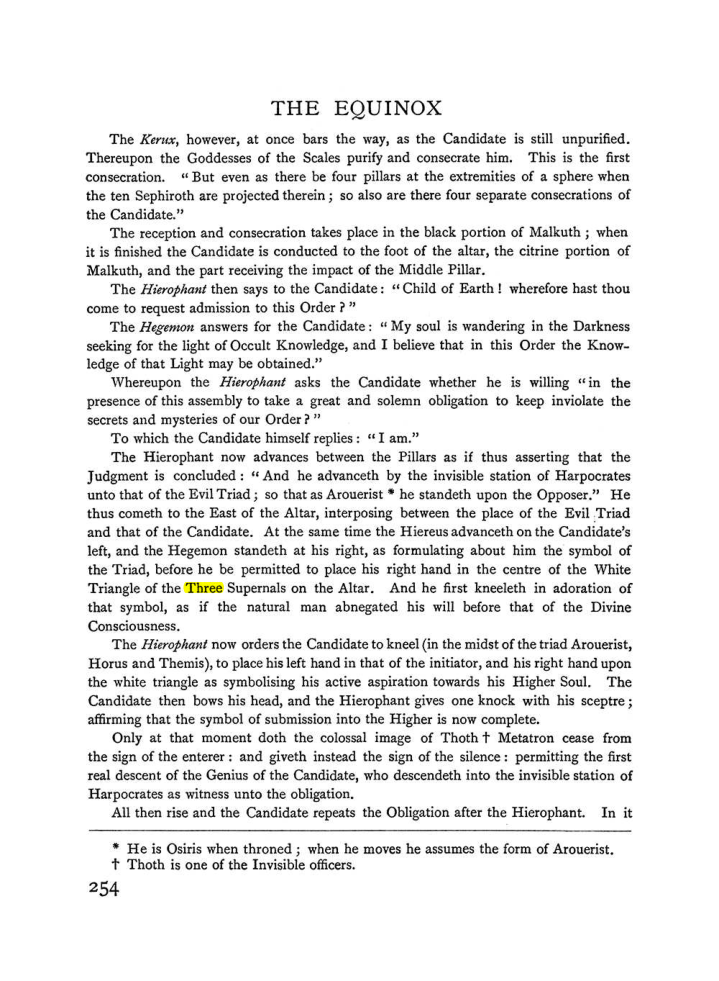 Original scan of The Equinox (Volume I, Number II), PDF page 262