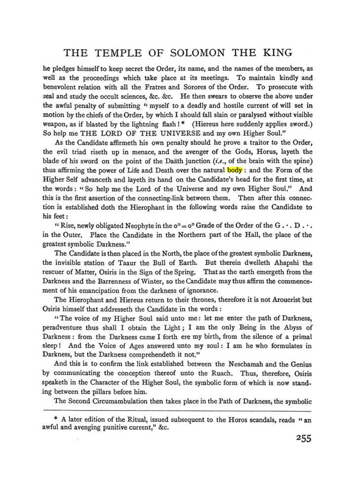 Original scan of The Equinox (Volume I, Number II), PDF page 263