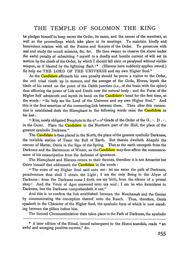 Original scan of The Equinox (Volume I, Number II), PDF page 263