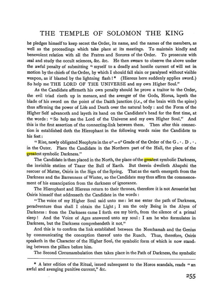 Original scan of The Equinox (Volume I, Number II), PDF page 263