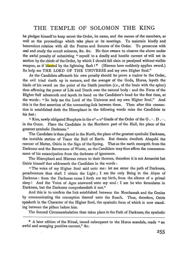 Original scan of The Equinox (Volume I, Number II), PDF page 263