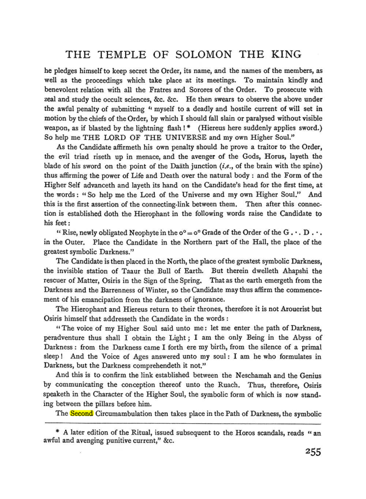 Original scan of The Equinox (Volume I, Number II), PDF page 263