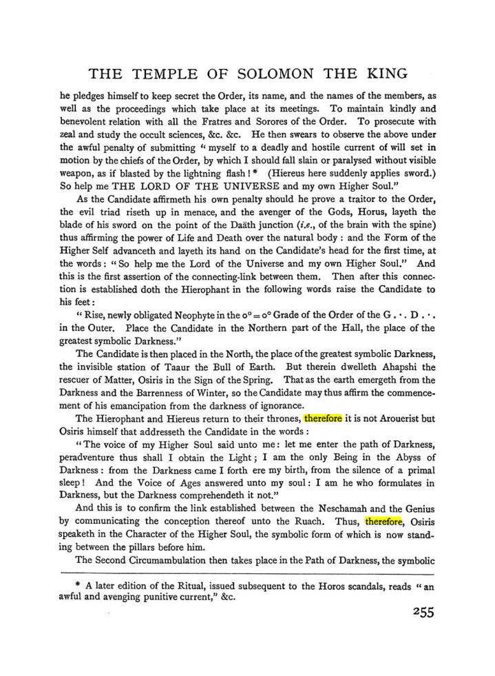 Original scan of The Equinox (Volume I, Number II), PDF page 263