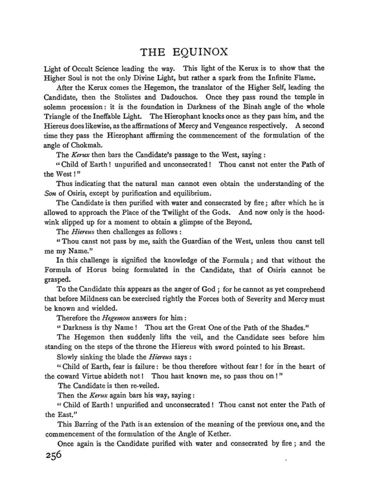 Original scan of The Equinox (Volume I, Number II), PDF page 264
