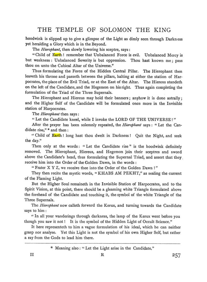Original scan of The Equinox (Volume I, Number II), PDF page 265